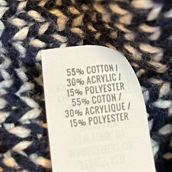 AERIE OVERSIZE FAIR ISLE LOVE SWEATER PULLOVER - Picture 7 of 7